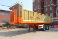 Chine 37T Boîte de chargeur de semi-remorque contrôlée par manette 20Ft 40Ft Sidelifter à 3 essieux pour la vente de boîte latérale de conteneur