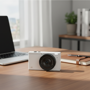 Appareil photo numérique compact professionnel vintage BENJIE 4K à prix abordable, zoom numérique 16x, autofocus, double objectif, capteur CMOS pour vlogging - Product Image 4