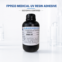 Pegamento UV de Grado Médico KEJIA FP9533, Certificado ISO10993 para PVC/PC/ABS/TPU/Metal