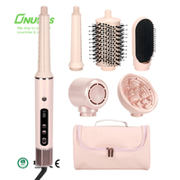 ONULISS Outils de coiffure ioniques BLDC haute vitesse 6-en-1 Multi-styler Brosse soufflante sèche-cheveux à air chaud