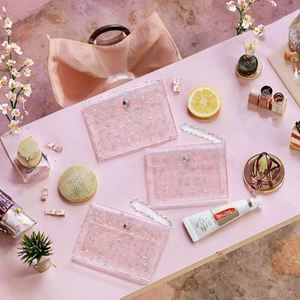 Monedero de PVC transparente con estrella, personalizado con logo impreso, en stock, creativo, portátil, con cadena, para colgar, regalo para chicas, almacenamiento. - Product Image 2