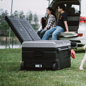 Refrigerador Congelador Portátil Grande de 95L de Gran Venta con Carga Solar, Zonas Dobles, CC/CA, 12V para Coche, Camión y Viajes por Carretera - Product Image 3