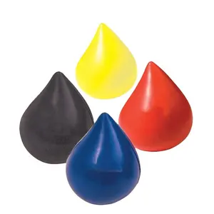 Suministro Regalos promocionales Forma de gota de agua logotipo personalizado bola blanda Forma de sangre