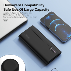 Aspor Vente en Gros Directe Usine, Batterie Externe 10000 mAh avec Écran LCD, <span class=keywords><strong>Chargeur</strong></span> Portable pour Téléphones Mobiles - Product Image 3
