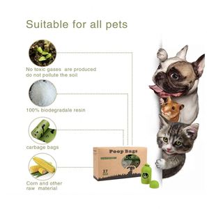 Bolsas para excremento de perro 100% biodegradables SZXW con logo personalizado, dispensador de colores y tamaños a medida, control de olores fuerte, plástico, OEM/ODM disponible, envío rápido. - Product Image 5