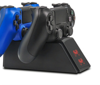 Chargeur de contrôleur PS4 double Station d'accueil de charge rapide USB pour so Ny Play Station4 ps4 / ps4 Pro Gamepad accessoires de poignée de jeu