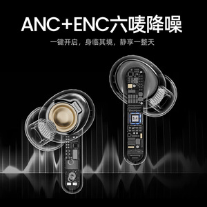 Audífonos Bluetooth K4 con Cancelación de Ruido, 6 Micrófonos, ANC, ENC, Inalámbricos, Intraaurales, con Pantalla, Compatibles con Carga Inalámbrica - Product Image 5