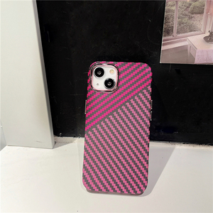 Étui de luxe en fibre de <span class=keywords><strong>carbone</strong></span> pour iphone 11 12 <span class=keywords><strong>13</strong></span>, pour iphone 14 pro max, coque métallique en <span class=keywords><strong>carbone</strong></span> - Product Image 5