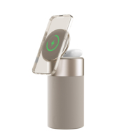 Haut-parleur Bluetooth portable populaire 2025, polyvalent 3-en-1 avec veilleuse, chargeur magnétique et super basses, gadgets électroniques