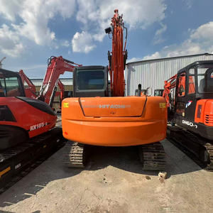 Excavadora de cadenas Hitachi ZX70 de segunda mano, excavadora hidráulica de 7 toneladas usada, zaxis 70 para trabajos de construcción - Product Image 6