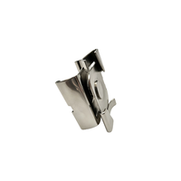 Clip de fixation au plafond réglable OEM avec pince à câble pour éclairages linéaires LED et luminaires suspendus.