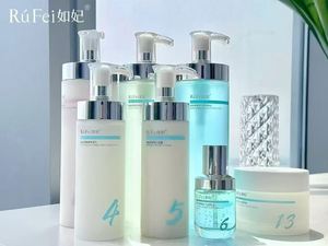RUFEI Gel Nettoyant Sakura, Crème Masque Hydratante, Tonique Contrôle Sébum, Essence, Lait, Crème et <span class=keywords><strong>Lotion</strong></span> <span class=keywords><strong>Visage</strong></span> pour Salons de Beauté - Product Image 5