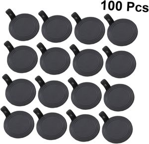 Black PS Plastic Disposable Food Grade <b>Sheet</b> Cake Tray Pastry Holder Dessert Slice Pan Cheesecake Base with Lid Party Supplies - Product Image 4