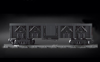 Nouveau Design briques créatives RC Locomotive à vapeur électrique Train modèle bricolage blocs de construction télécommande Train RC jouets