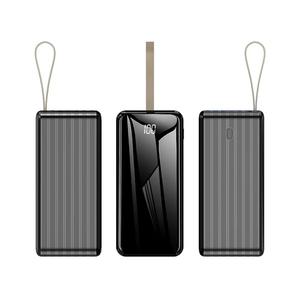 Power Bank เครื่องชาร์จแบตเตอรี่ภายนอกแบบพก<span class=keywords><strong>พา</strong></span>,เครื่องชาร์จแบตเตอรี่<span class=keywords><strong>80000</strong></span> <span class=keywords><strong>MAh</strong></span> พิมพ์โลโก้ได้<span class=keywords><strong>80000</strong></span> <span class=keywords><strong>MAh</strong></span> Type-C Micro USB C Power Bank หน้าจอ LED - Product Image 5