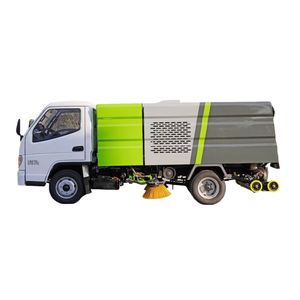 Chine Prix <span class=keywords><strong>pas</strong></span> <span class=keywords><strong>cher</strong></span> Tangjun 3.5m ³ 3500L 1000gallons 6 roues 4x2 diesel camion balayeuse de route à vendre - Product Image 3