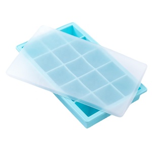 Moule à glace en silicone réutilisable en gros, haute flexibilité, démoulage facile, sans BPA, qualité alimentaire, grande capacité, compatible congélateur, pour cuisine - Product Image 3