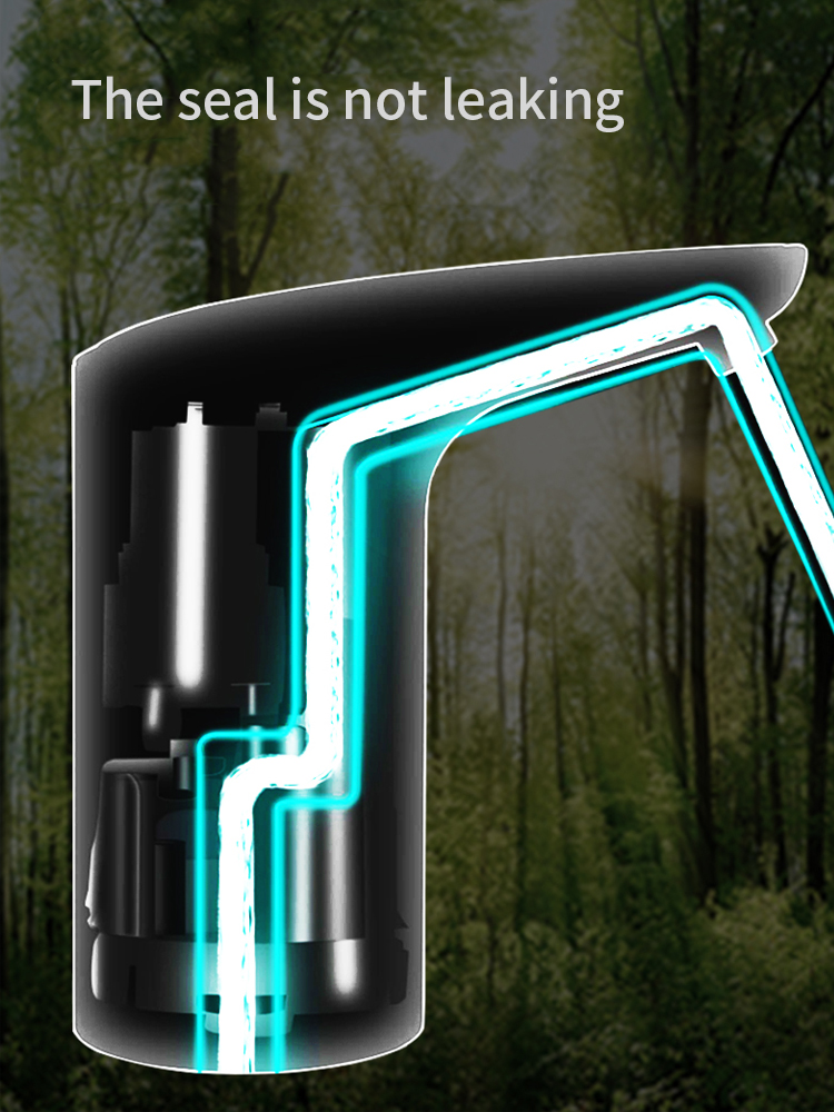 Convenient One-Button Operation Water Bottle Pump Dispenser for 2-5 Gallon Bottles