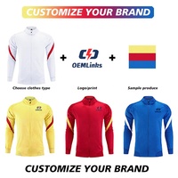 Nouveaux survêtements de sport 2026 coupe-vent à manches longues pour le football, personnalisables avec logo