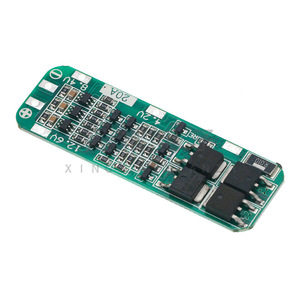 Placa de protección de batería de litio 12.6V 3S 20A para celdas 18650 con protección de carga - Product Image 1