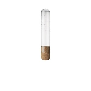 Infuseur à thé en verre borosilicate haute résistance avec couvercle en liège, filtre à thé en tube pour thé en vrac - Product Image 5