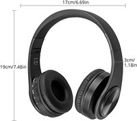 Casque TV sans fil YH690 couleur macaron, casque supra-auriculaire avec son stéréo DJ HIFI, bandeau extensible durable