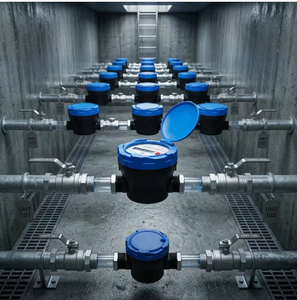 Compteur d'eau numérique intelligent à ultrasons pour tuyaux en plastique LoRaWAN NB-IoT R800, haute plage dynamique, avec batterie de 7 ans - Product Image 5