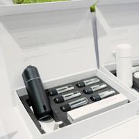 Diffuseur d'arômes pour voiture SCENTA, rechargeable par USB, ultrasonique, sans eau, diffuseur d'huiles essentielles pour voiture, vente en gros