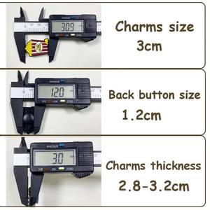 Venta caliente populares encantos <span class=keywords><strong>Harry</strong></span> <span class=keywords><strong>Potter</strong></span> zapato encantos accesorios PVC hechicero piedra zapato Zueco decoración para niños - Product Image 4