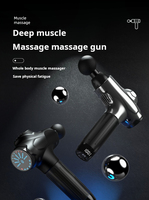 Mini pistolet de massage portatif USB Type-C pour tissus profonds, relaxation musculaire, machine de sport, pistolet de massage pour la circulation corporelle