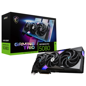 Tarjeta Gráfica MSI GeForce RTX 5080 16G GAMING TRIO OC GDDR7 PCI 5.0, Rendimiento Extremo: 2715 MHz (MSI Center) MSI GeForce RTX - Product Image 3