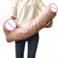 Dildo Anal Súper Grande de 66 cm, Juguetes Eróticos para Adultos, FAAK Sex Shop, Dildo Realista Extra Grande, King Size, Gigante