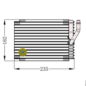 Núcleo del Evaporador de Aire Acondicionado para Porsche Cayenne, VW Touareg, Audi Q7 95557206201 7L0820105 7L0820105A 7L0820105B - Product Image 6