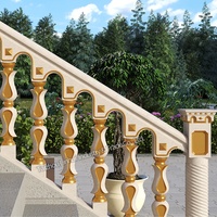Moule en plastique pour garde-corps d'escalier, balustrade préfabriquée, clôture, moule de coulage pour escalier, prix usine imbattable