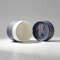 Emballage de tube en papier kraft pour cosmétiques, crème pour le corps, avec logo personnalisé biodégradable, imprimé, résistant à l'huile, doublé, cylindrique