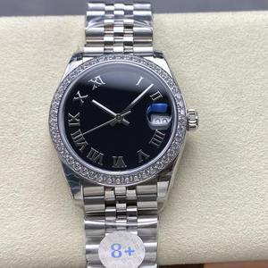 Reloj mecánico automático de lujo de marca superior, reserva de energía, cristal de zafiro analógico, 42mm, acero inoxidable, fecha, día, circón - Product Image 5