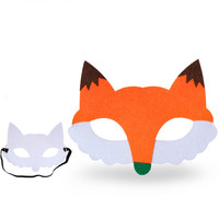 Masques en feutre d'animaux, 10 pièces, créatures de la forêt, cosplay animal, zoo, fête à thème de camping, fournitures pour enfants