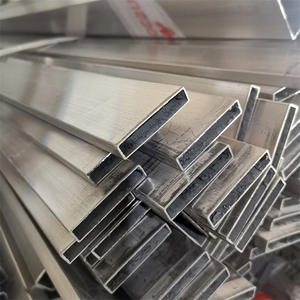 하이 퀄리티 40x60mm 직사각형 파이프 정사각형/직사각형 반원 아연 도금 골판지 스틸 사각형 튜브 - Product Image 5