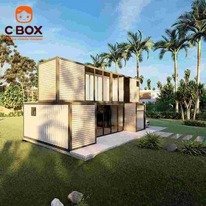 บ้านสำเร็จรูป Cbox ประกอบง่าย แบบแพ็คสำเร็จ สำนักงานสำเร็จรูป ห้องพักอาศัยแบบโมดูลาร์ ทนไฟ โรงแรม วิลล่า บ้านคอนเทนเนอร์เคลื่อนที่ - Product Image 6