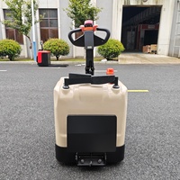 Chariot à palettes à batterie de grande capacité 4 tonnes pour l'entrepôt et le chargement de conteneurs