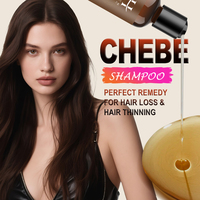 Shampooing Chebe Croissance, Traitement Anti-Chute Cheveux et Revitalisant, Soins Capillaires Prévient l'Affinement des Cheveux