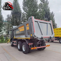 Camion benne lourd SINOTRUK HOWO 6x4 de 400 CV, capacité de charge 20-30 tonnes, pour l'exploitation minière, la construction et les travaux de terrassement