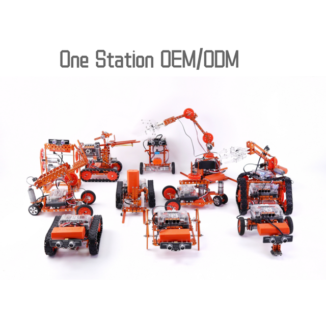 OEM ODM Programmable Robot for Adults Educational Building Robot Benginner Toys Kits