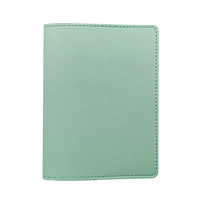 Nuevo Porta Pasaportes de Cuero PU Premium Personalizado con Logotipo, Anti-Robo, Impermeable, Cartera de Viaje, Funda Protectora