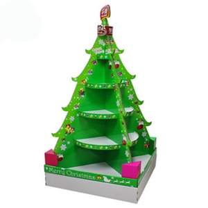 Exhibidor de Cartón Portátil para Puntos de Venta, Estantes de Exhibición de Esmalte de Uñas, Exhibidor de Cartón para Chocolates para Nochebuena - Product Image 2