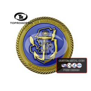 เหรียญที่ระลึกราคาถูก ผลิตตามสั่ง ปั๊มโลหะ เหรียญ Geocoin เหรียญใสสำหรับโชว์ - Product Image 1