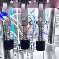 Machine de remplissage entièrement automatique électrique pour aérosols BOV, bidons métalliques et flacons de peinture, avec pompe PLC pour applications cosmétiques et chimiques