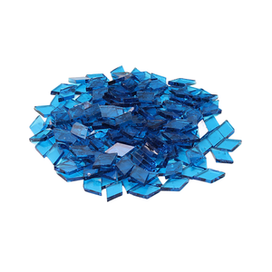 Decoración de fondo de mosaico, conjunto de artesanías de vidrieras mixtas, ideas <span class=keywords><strong>para</strong></span> lámparas de mesa turcas caseras hechas a mano - Product Image 3