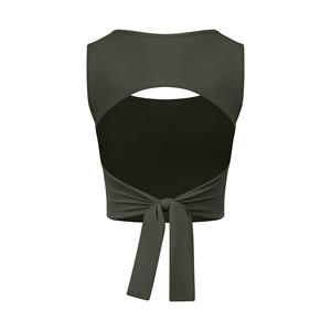 Sujetador Deportivo de Secado Rápido con Soporte Alto, 100% Nailon, para Mujer, con Tirantes No Ajustables, a Prueba de Impactos, para Correr - Product Image 4