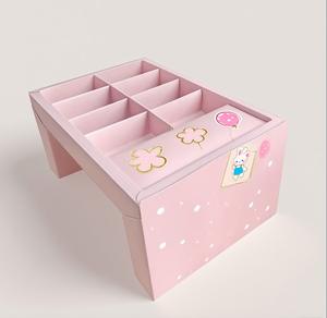 Boîte en carton personnalisée avec logo pour <span class=keywords><strong>plateau</strong></span> de <span class=keywords><strong>brunch</strong></span>, fenêtre, pelliculage mat, papier kraft recyclable, pour sushi et lait, gaufrage gratuit - Product Image 2